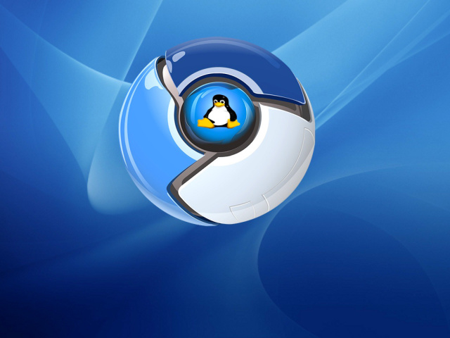 Das Google Chrome for Linux Wallpaper 640x480