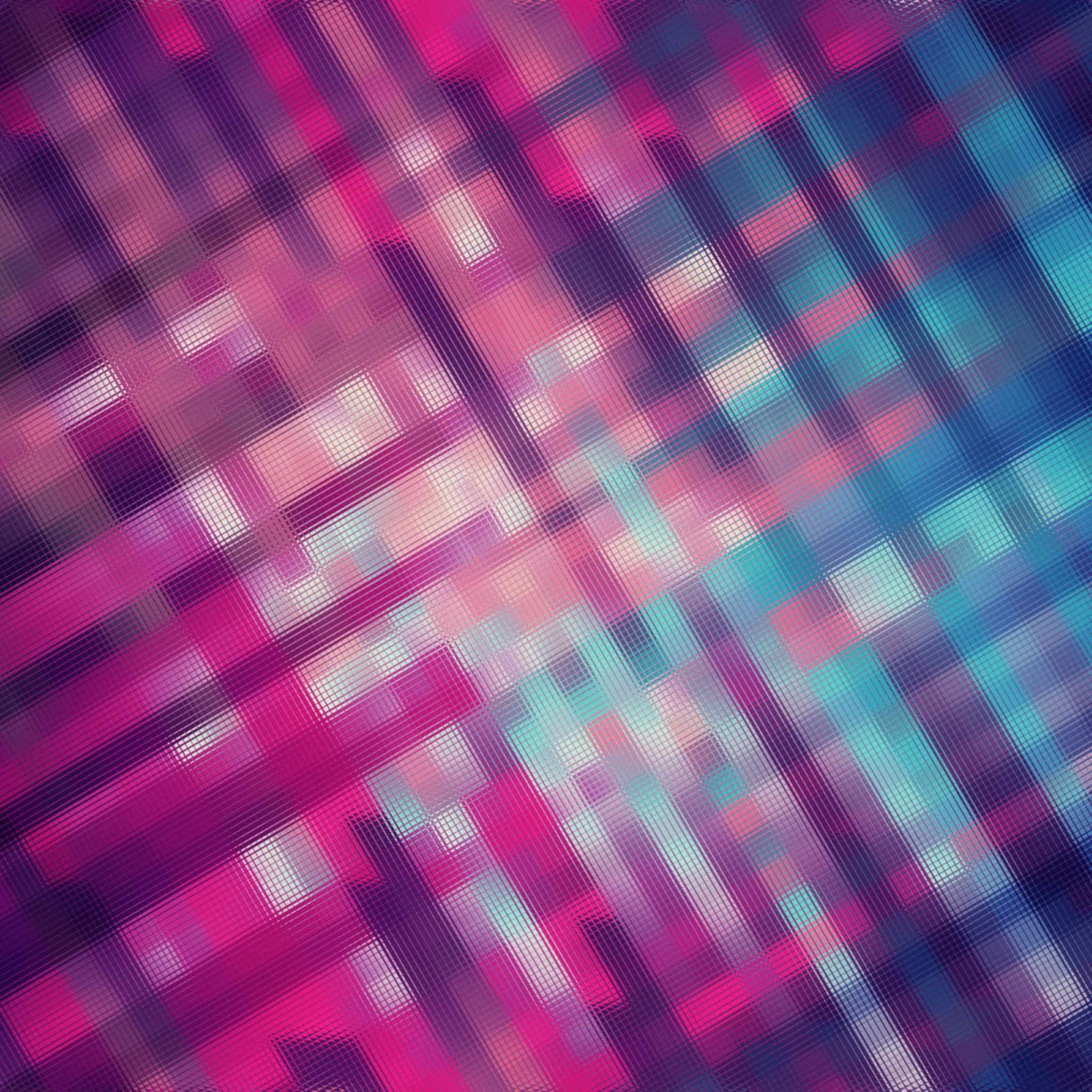 Das Pink And Blue Abstraction Wallpaper 2048x2048