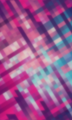 Das Pink And Blue Abstraction Wallpaper 240x400