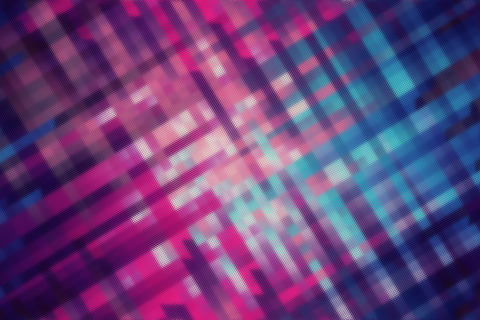 Screenshot №1 pro téma Pink And Blue Abstraction 480x320