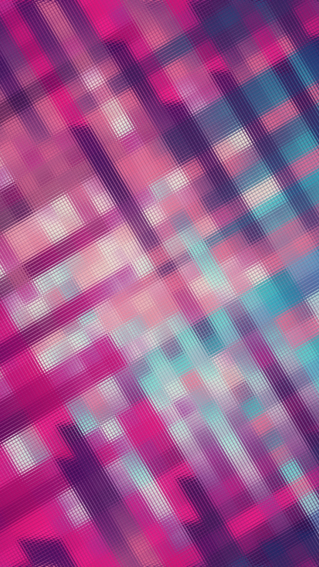 Das Pink And Blue Abstraction Wallpaper 640x1136