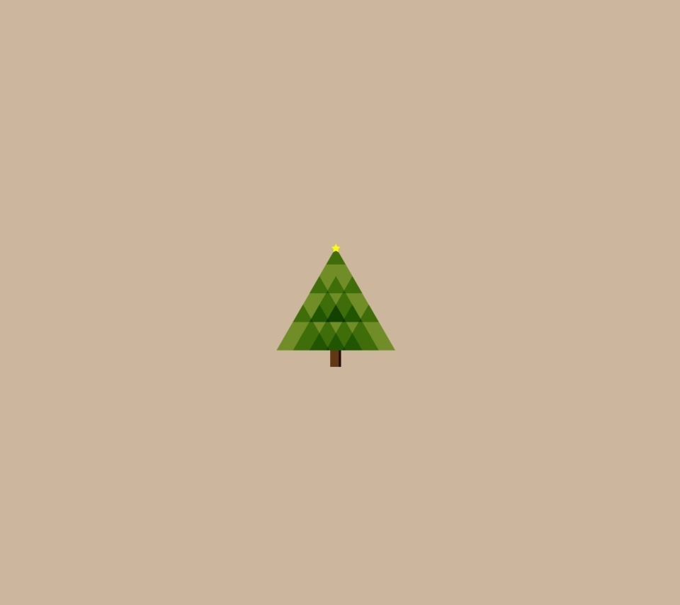 Das Christmas Tree Wallpaper 960x854