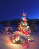 Christmas Tree wallpaper 128x160