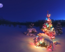 Fondo de pantalla Christmas Tree 220x176