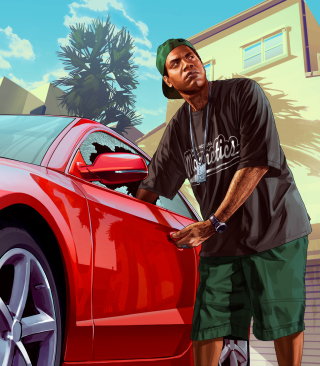 Kostenloses Grand Theft Auto V, Rockstar Games Wallpaper für Nokia 1680 classic
