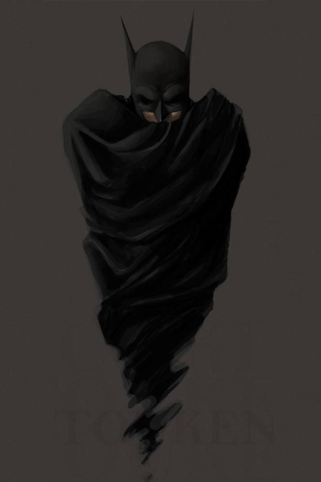 Das Batman Dark Knight Wallpaper 640x960