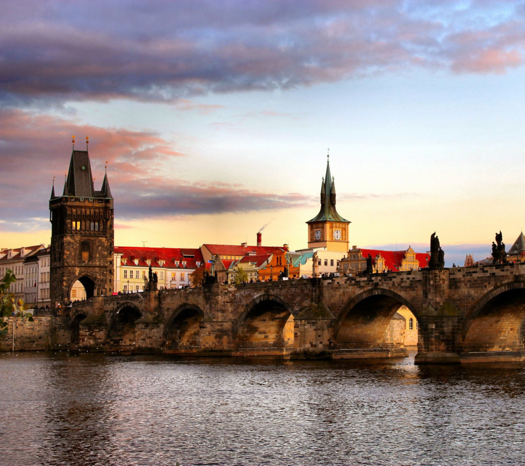 Fondo de pantalla Charles Bridge In Prague 1080x960