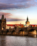 Fondo de pantalla Charles Bridge In Prague 128x160