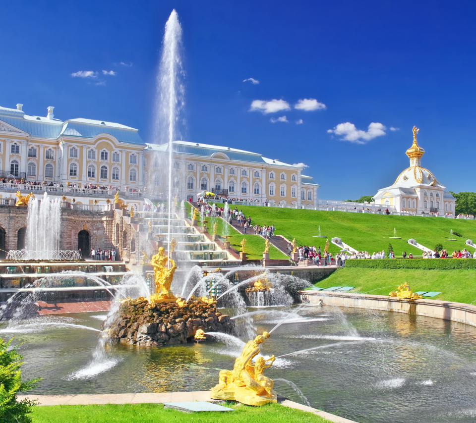 Screenshot №1 pro téma Peterhof In Saint-Petersburg 960x854