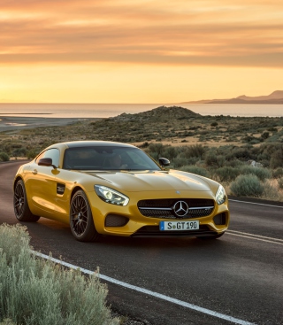 Mercedes AMG GT - Obrázkek zdarma pro Nokia Asha 310