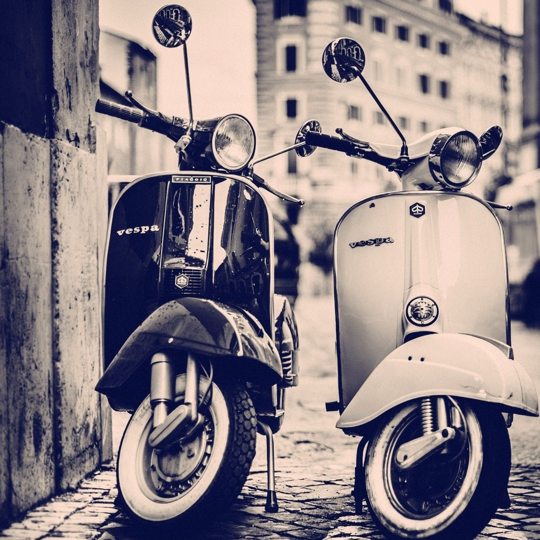 Fondo de pantalla Vespa Scooter 2048x2048