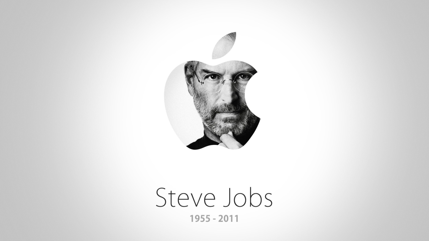 Screenshot №1 pro téma Steve Jobs Apple 1366x768