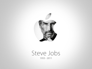 Steve Jobs Apple wallpaper 320x240