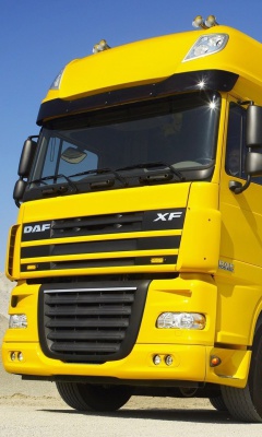 Fondo de pantalla DAF XF 240x400