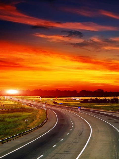 Sunset Highway Hd screenshot #1 480x640