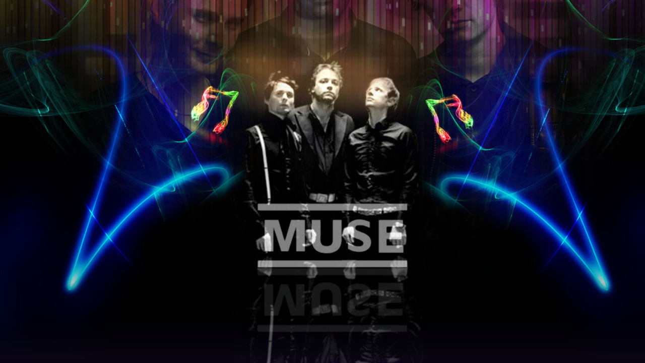 Das Muse Rainbow Lights Wallpaper 1280x720