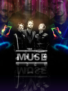 Fondo de pantalla Muse Rainbow Lights 240x320