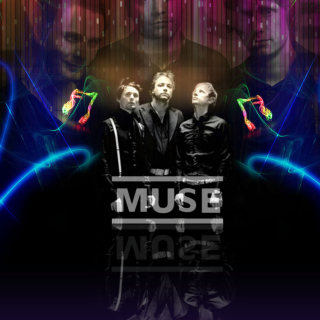 Kostenloses Muse Rainbow Lights Wallpaper für 2048x2048