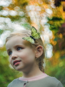 Sfondi Little Butterfly Princess 132x176