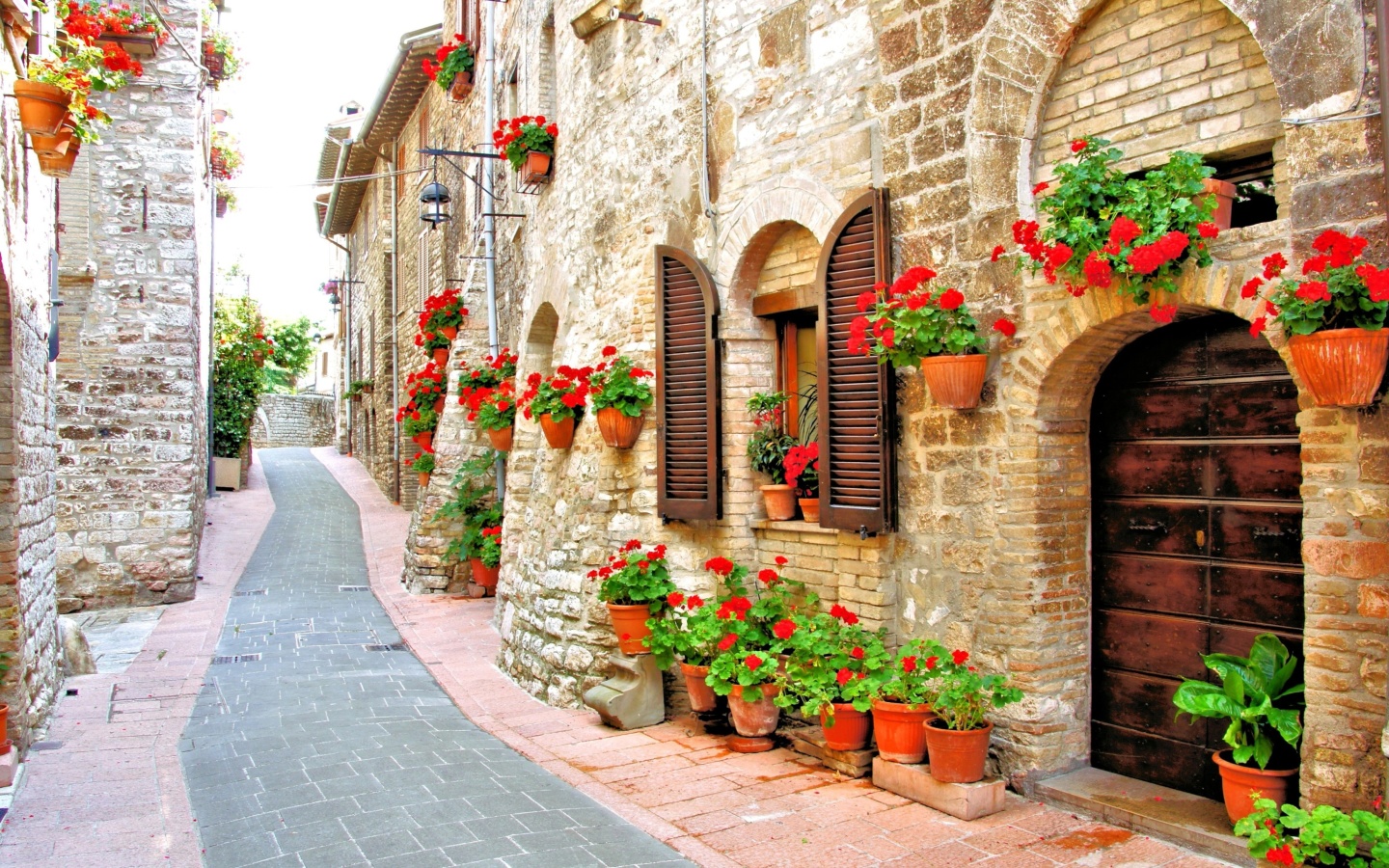 Screenshot №1 pro téma Italian Streets on Garda 1440x900