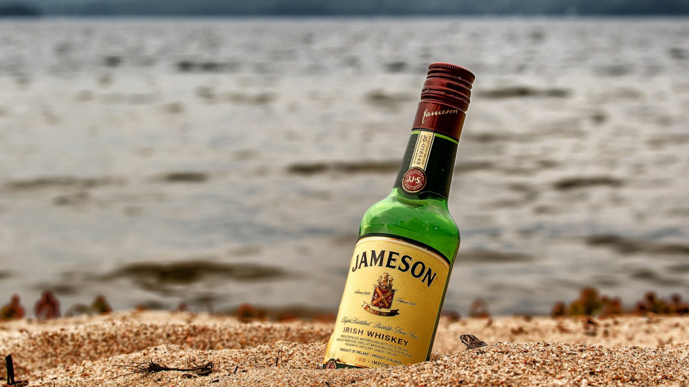 Fondo de pantalla Jameson Irish Whiskey 1366x768