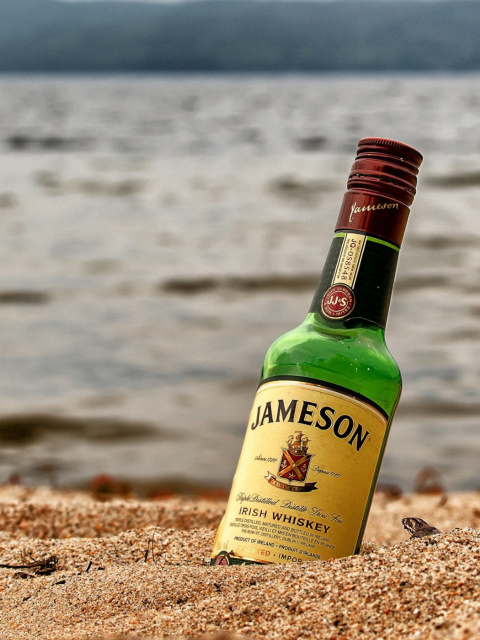 Das Jameson Irish Whiskey Wallpaper 480x640