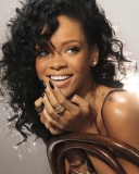 Rihanna wallpaper 128x160