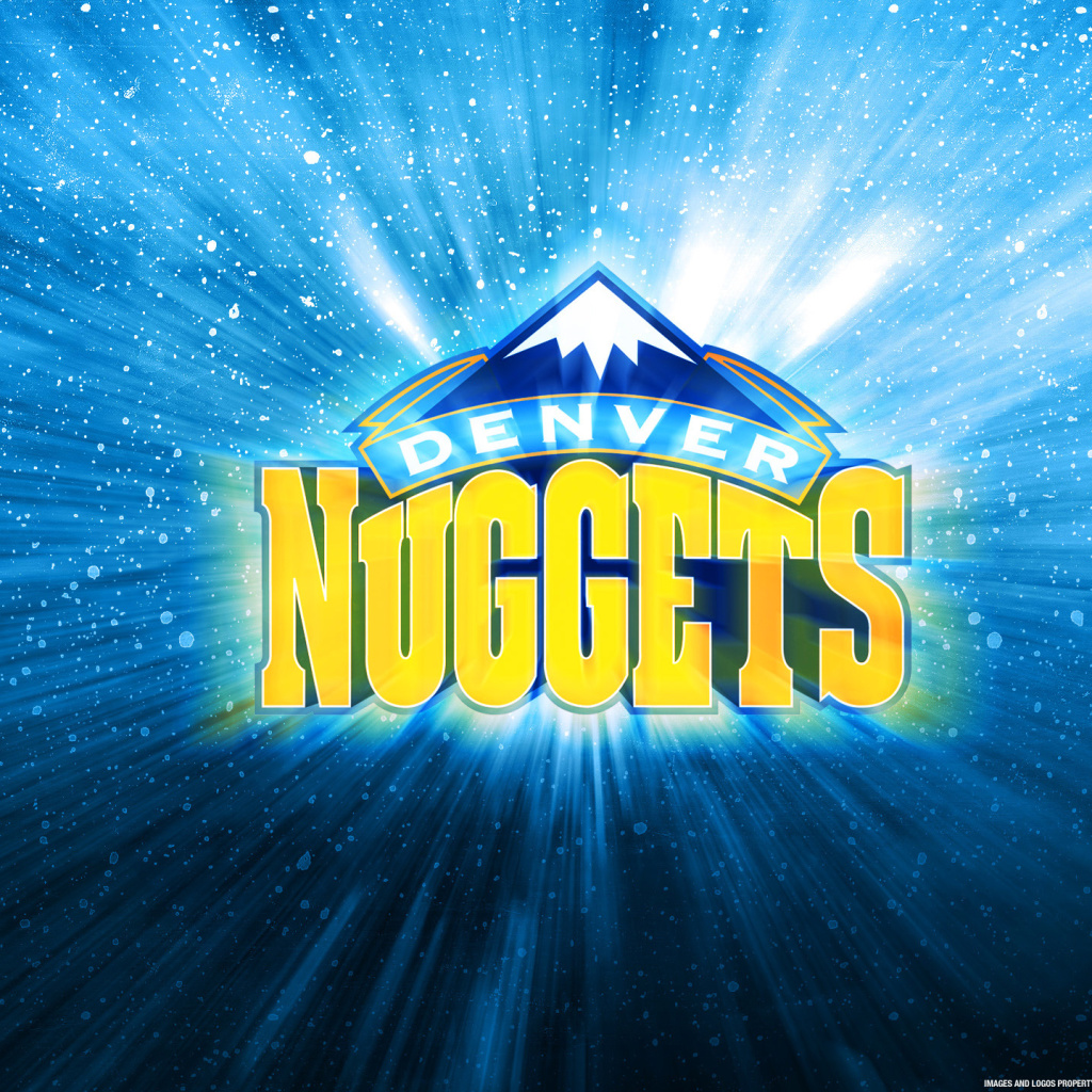 Обои Denver Nuggets Logo 1024x1024