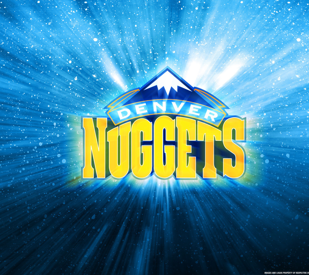 Fondo de pantalla Denver Nuggets Logo 1080x960