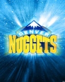 Fondo de pantalla Denver Nuggets Logo 128x160
