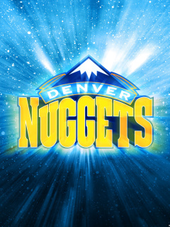 Fondo de pantalla Denver Nuggets Logo 240x320
