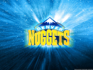 Fondo de pantalla Denver Nuggets Logo 320x240