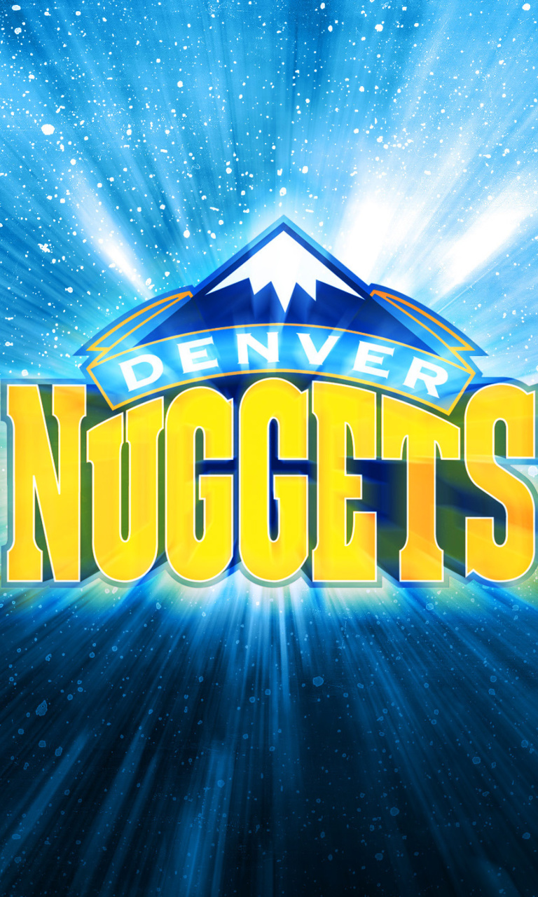 Denver Nuggets Logo wallpaper 768x1280