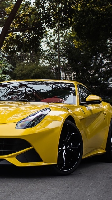 Das Ferrari F12 Berlinetta Wallpaper 360x640