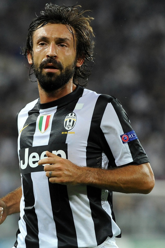 Sfondi Pirlo, Juventus 640x960