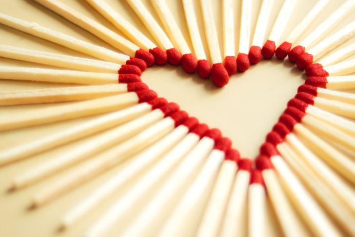 Love Matchsticks wallpaper