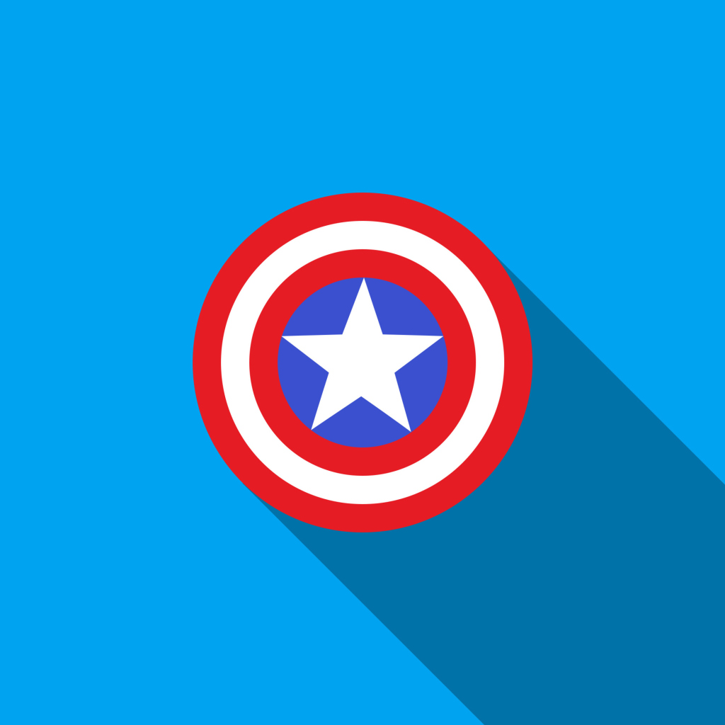 Обои Captain America 1024x1024