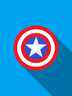 Fondo de pantalla Captain America 240x320