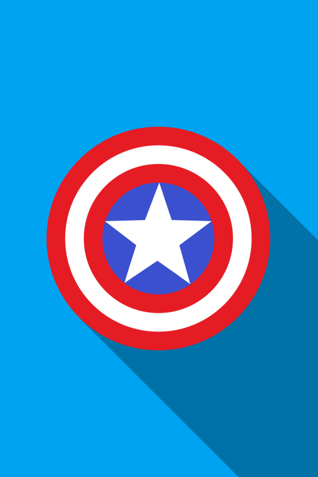 Fondo de pantalla Captain America 640x960