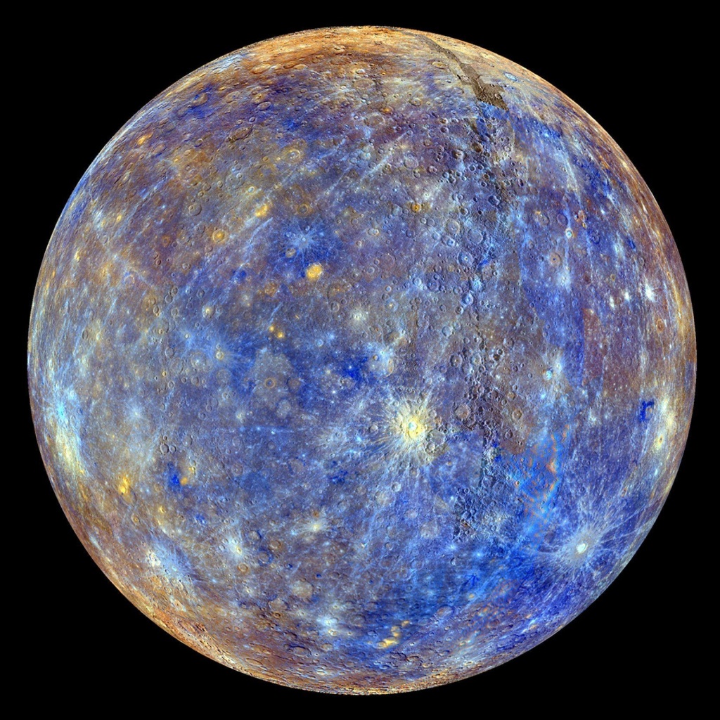 Sfondi Mercury Planet 1024x1024