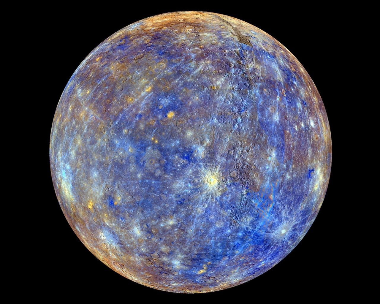 Mercury Planet wallpaper 1280x1024