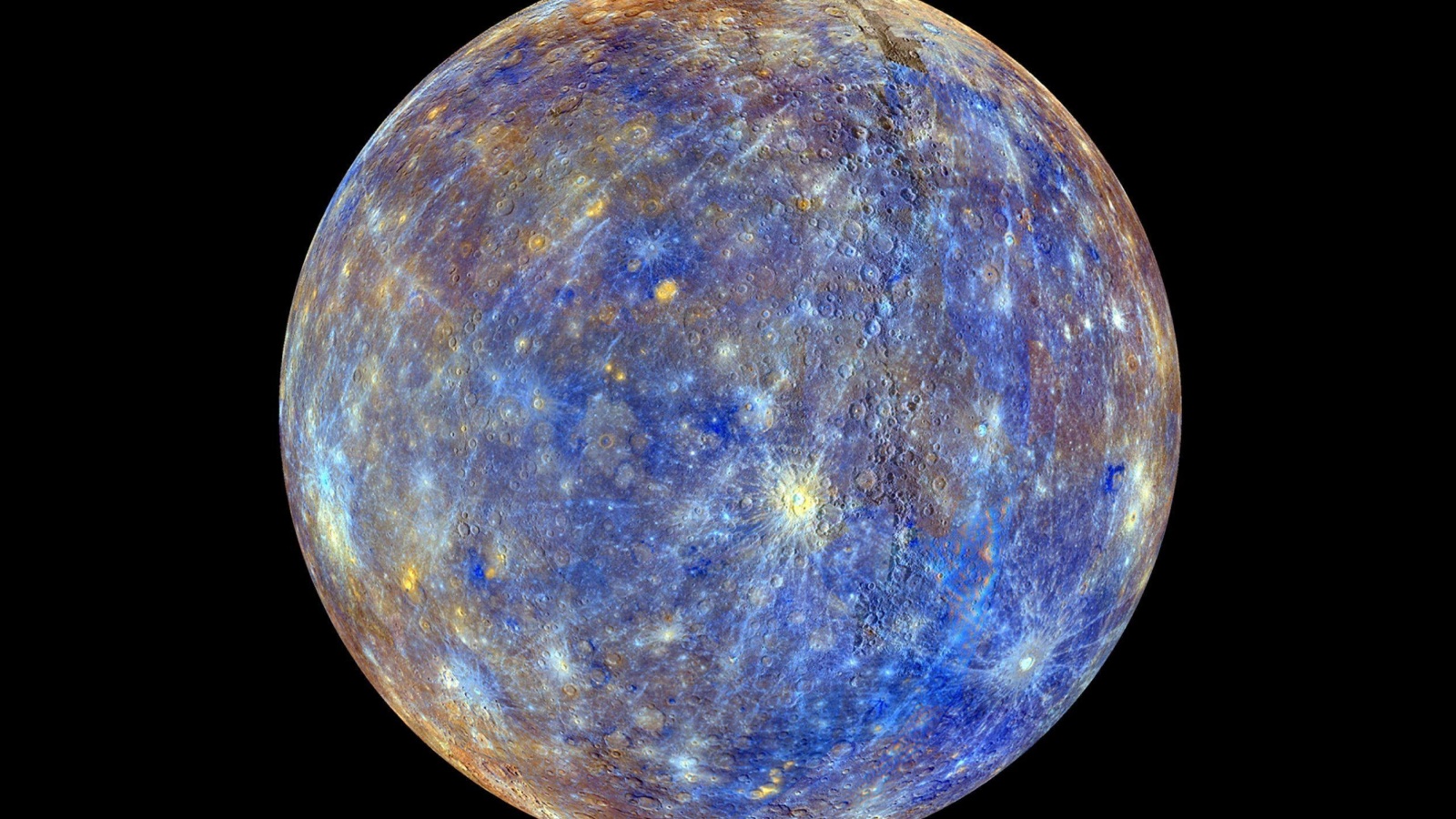 Обои Mercury Planet 1600x900