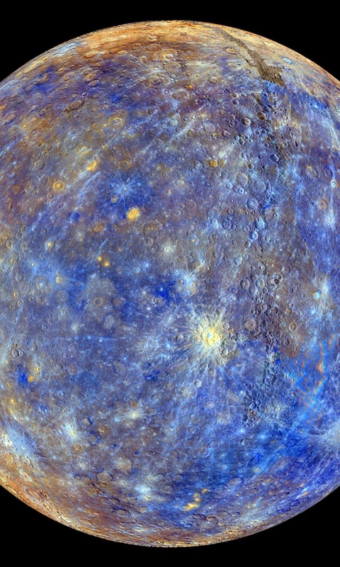 Mercury Planet wallpaper 480x800