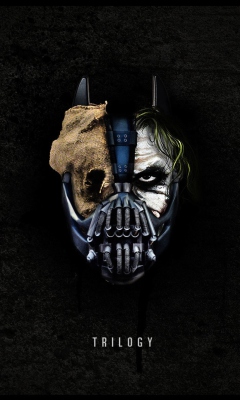 Das The Dark Knight Trilogy Wallpaper 240x400