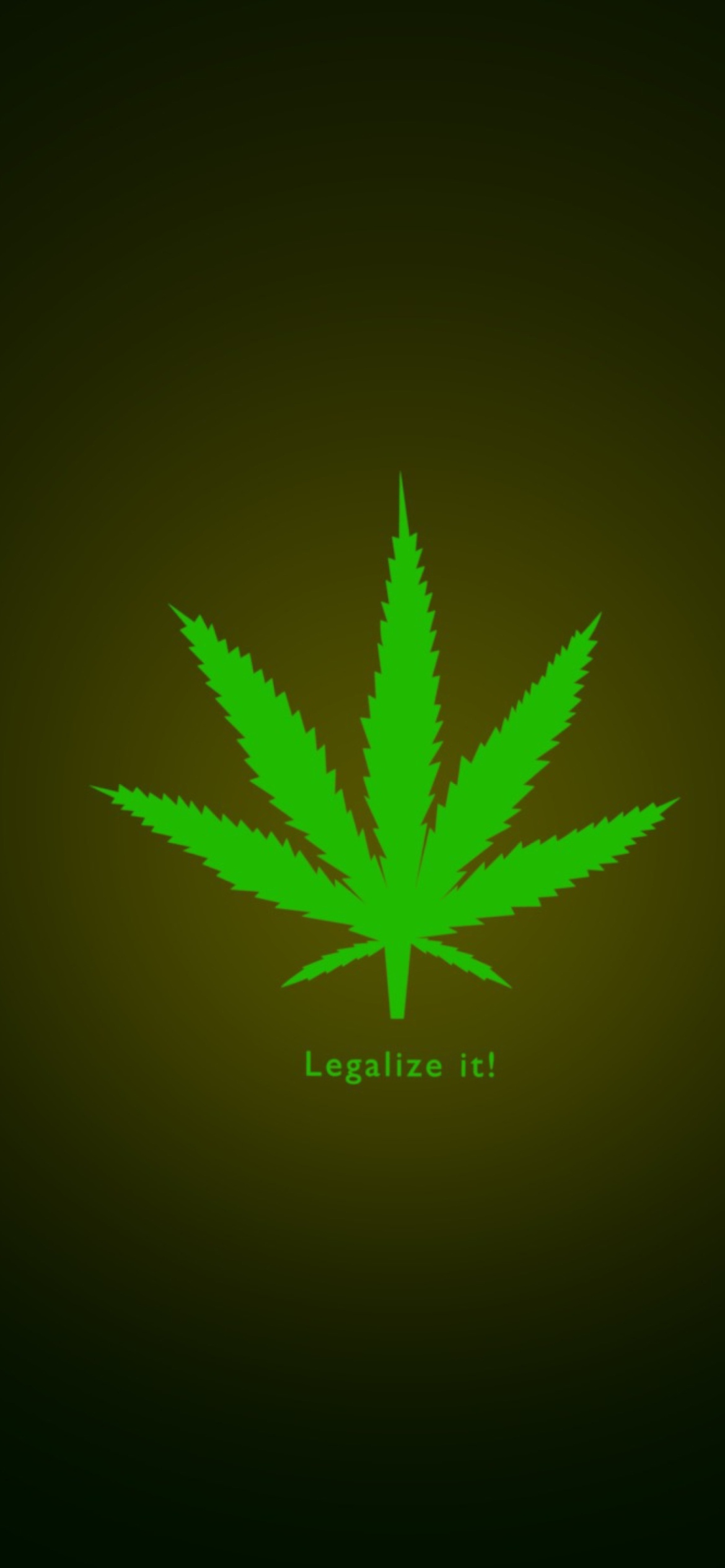 Legalize It wallpaper 1170x2532