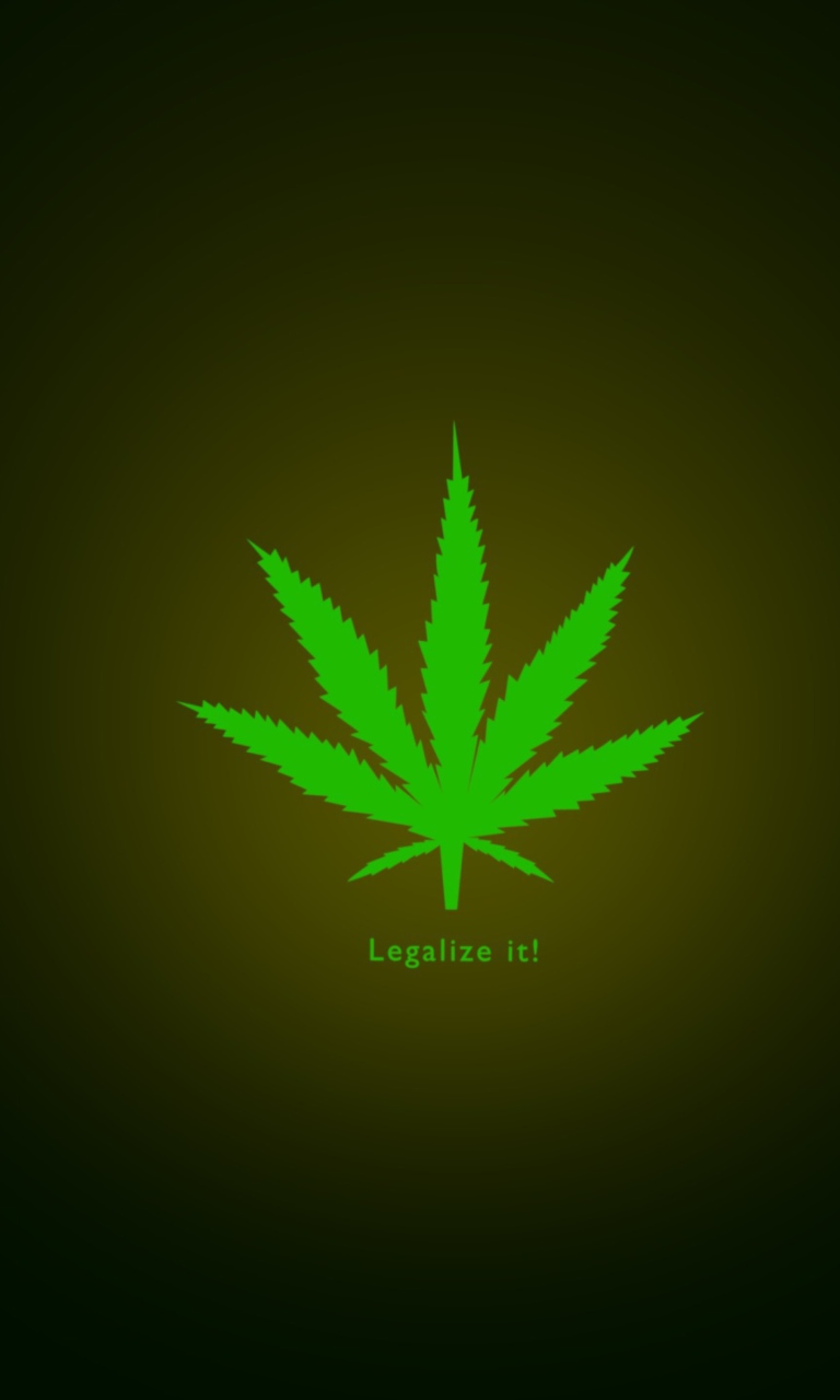 Das Legalize It Wallpaper 768x1280