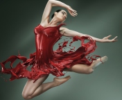 Screenshot №1 pro téma Ballerina Jump 176x144