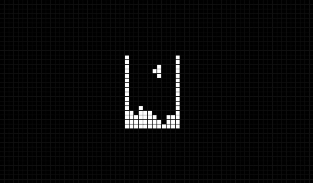 Tetris Game wallpaper 1024x600