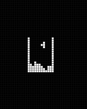 Tetris Game screenshot #1 176x220