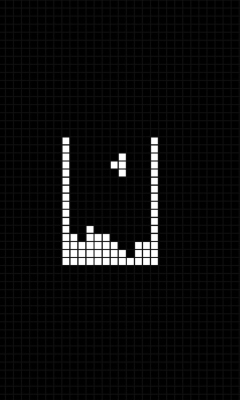 Fondo de pantalla Tetris Game 240x400